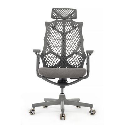 RV Design Ego A644 (Серая ткань/Серый пластик) Офисное кресло