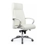 RV Design Gaston 9164 (Белая кожа) Кресло руководителя