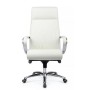 RV Design Gaston 9164 (Белая кожа) Кресло руководителя