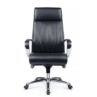 RV Design Gaston 9164 (Черная кожа) Кресло руководителя