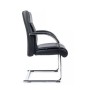 RV Design Gaston-SF 9364 (Черная кожа) Конференц-кресло