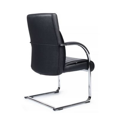 RV Design Gaston-SF 9364 (Черная кожа) Конференц-кресло