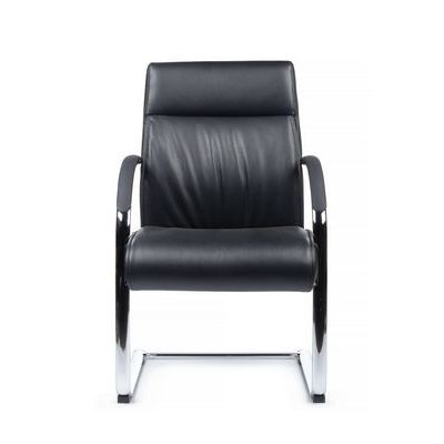 RV Design Gaston-SF 9364 (Черная кожа) Конференц-кресло