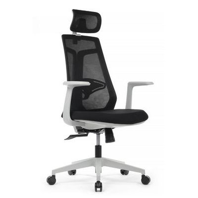 RV Design Gem 6230A-HS (Черная ткань/Черная сетка) Офисное кресло