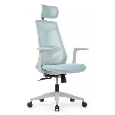 RV Design Gem 6230A-HS (Голубая ткань/Голубая сетка) Офисное кресло