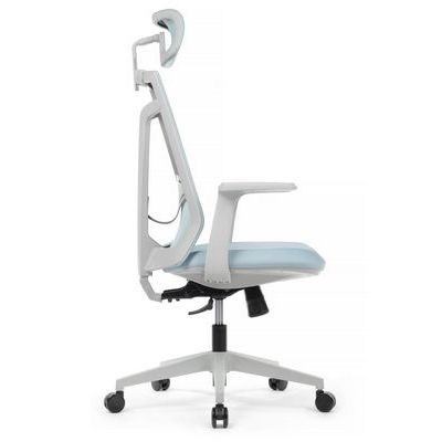 RV Design Gem 6230A-HS (Голубая ткань/Голубая сетка) Офисное кресло