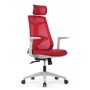 RV Design Gem 6230A-HS (Красная ткань/Красная сетка) Офисное кресло