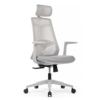 RV Design Gem 6230A-HS (Серая ткань/Серая сетка) Офисное кресло