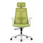 RV Design Gem 6230A-HS (Зеленая ткань/Зеленая сетка) Офисное кресло