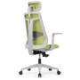 RV Design Gem 6230A-HS (Зеленая ткань/Зеленая сетка) Офисное кресло
