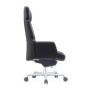 RV Design Lavoro A2411-1 (Черная кожа) Кресло руководителя