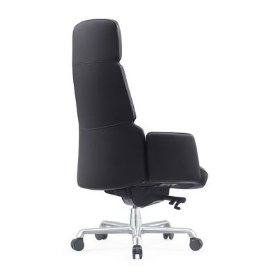 RV Design Lavoro A2411-1 (Черная кожа) Кресло руководителя