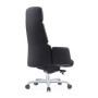 RV Design Lavoro A2411-1 (Черная кожа) Кресло руководителя