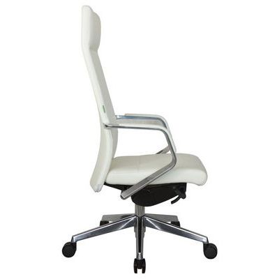 RV Design Mone А1811 (Белая кожа) Кресло руководителя