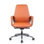 RV Design Napoli-M YZPN-YR021 (Оранжевая/Серая кожа) Кресло руководителя