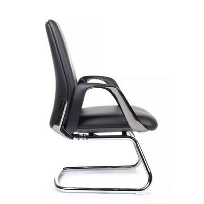 RV Design Napoli-SF YZPN-YR022 (Черная кожа) Конференц-кресло