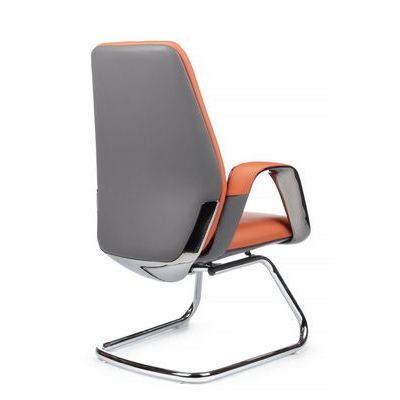RV Design Napoli-SF YZPN-YR022 (Оранжевая/Серая кожа) Конференц-кресло