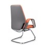 RV Design Napoli-SF YZPN-YR022 (Оранжевая/Серая кожа) Конференц-кресло