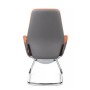 RV Design Napoli-SF YZPN-YR022 (Оранжевая/Серая кожа) Конференц-кресло
