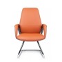 RV Design Napoli-SF YZPN-YR022 (Оранжевая/Серая кожа) Конференц-кресло