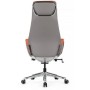 RV Design Napoli YZPN-YR020 (Оранжевая/Серая кожа) Кресло руководителя