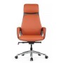 RV Design Napoli YZPN-YR020 (Оранжевая/Серая кожа) Кресло руководителя