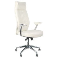 RV Design Orlando A9184 (Белая экокожа) Кресло руководителя
