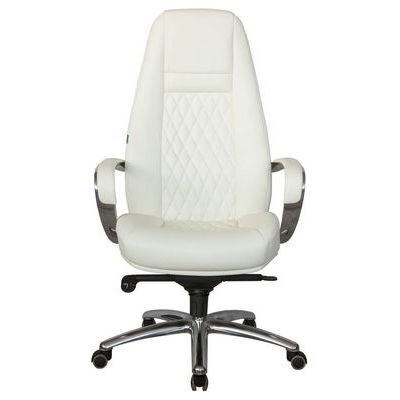 RV Design Orso F185 (Белая кожа) Кресло руководителя