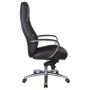 RV Design Orso F185 (Черная кожа) Кресло руководителя