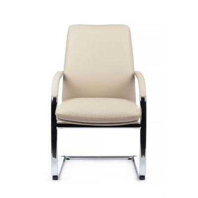 RV Design Pablo-CF C2216-1 (Светло-бежевая кожа) Конференц-кресло