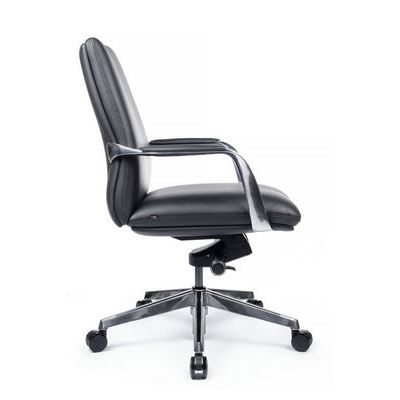 RV Design Pablo-M B2216-1 (Черная кожа) Кресло руководителя