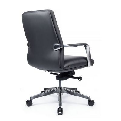 RV Design Pablo-M B2216-1 (Черная кожа) Кресло руководителя