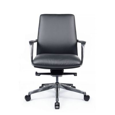 RV Design Pablo-M B2216-1 (Черная кожа) Кресло руководителя
