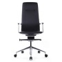 RV Design Plaza FK004-A13 (Черная кожа) Кресло руководителя
