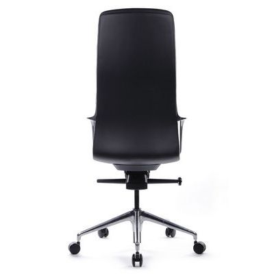 RV Design Plaza FK004-A13 (Черная кожа) Кресло руководителя