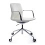 RV Design Plaza-M FK004-В12 (Белая кожа) Кресло руководителя