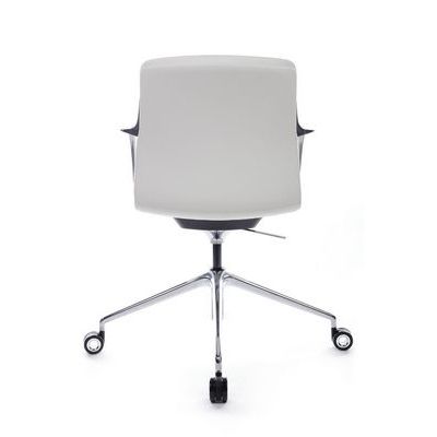 RV Design Plaza-M FK004-В12 (Белая кожа) Кресло руководителя