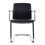 RV Design Plaza-SF FK004-С11 (Черная кожа) Конференц-кресло