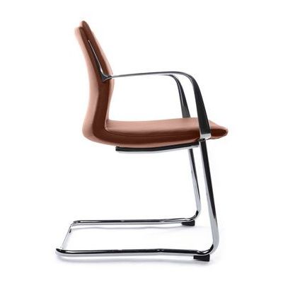 RV Design Plaza-SF FK004-С11 (Светло-коричневая кожа) Конференц-кресло