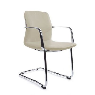 RV Design Plaza-SF FK004-С11 (Светло-серая кожа) Конференц-кресло