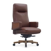 RV Design Rafael A2119 (Коричневая кожа) Кресло руководителя