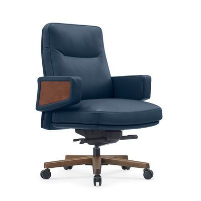 RV Design Rafael-M B2119 (Синяя кожа) Кресло руководителя