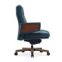 RV Design Rafael-M B2119 (Синяя кожа) Кресло руководителя