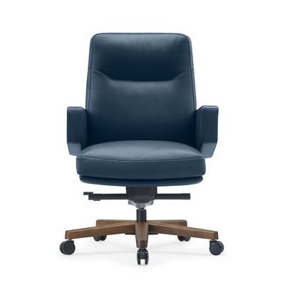 RV Design Rafael-M B2119 (Синяя кожа) Кресло руководителя