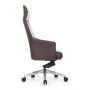 RV Design Rosso А1918 (Коричневая кожа) Кресло руководителя