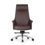 RV Design Rosso А1918 (Коричневая кожа) Кресло руководителя