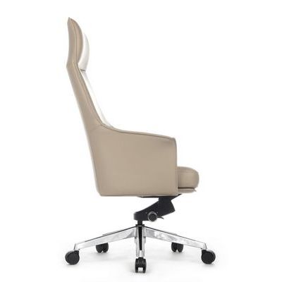 RV Design Rosso А1918 (Светло-бежевая кожа) Кресло руководителя
