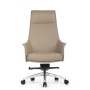 RV Design Rosso А1918 (Светло-бежевая кожа) Кресло руководителя