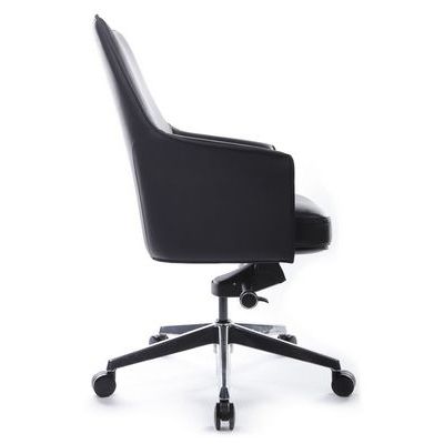 RV Design Rosso-M B1918 (Черная кожа) Кресло руководителя