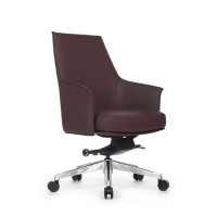 RV Design Rosso-M B1918 (Коричневая кожа) Кресло руководителя